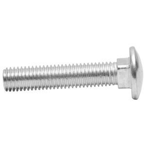 Set 50 buc surub zincat pentru plug DIN 603 M12x60mm, BRECKNER GERMANY, BK90771
