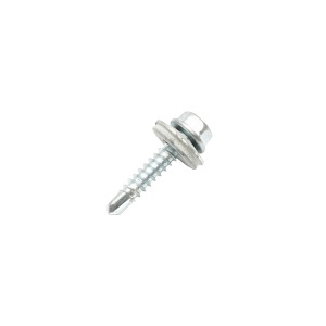 Set 600 buc suruburi autoforante cap hexagonal cu saiba EPDM 4.8x25mm DIN7504K, BRECKNER GERMANY, DISSN91