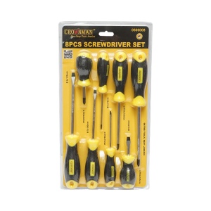 Set 8 surubelnite drepte si in cruce cu varf magnetic profesional Cr-V , Cod: DISPN48, Marca: CROWNMAN - Img 4