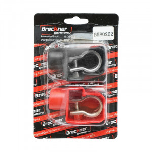 Set borne baterie cu protectie cauciuc, Cod: BK80262, Brand: BRECKNER GERMANY - Img 1