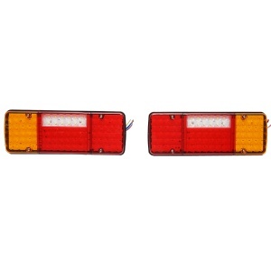 Set lampi spate camion cu LED 330x120x25mm 12V Breckner Germany, BK92850 - Img 1