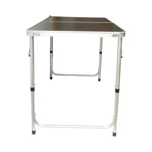 Set masa pliabila camping cu 4 scaune din aluminiu, portabila tip valiza, reglabila pe inaltime 120x60cm Breckner Germany, BRECKNER GERMANY, BK99229 - Img 7