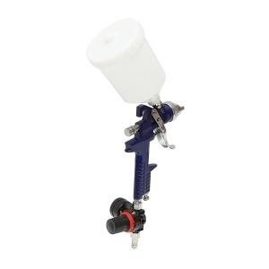 Set pistol de vopsit 600ml cu regulator presiune aer, duza 1.4/1.7mm HVLP, presiune max. 3.1 bar, Cod: BK76150 - Img 3