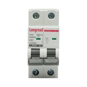 Siguranta automata intrerupator MCB 2P 25A 415VAC Longroad, BK77762