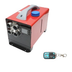 Sirocou, incalzitor stationar portabil 12-24V, 5KW, display LCD, cu telecomanda si bujie Kyocera Breckner Germany, BK78253