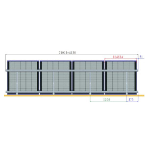 Sistem complet montare, structura acoperis pentru 4 panouri solare fotovoltaice cu unghi reglabil 15-30 grade, Cod: BK77904, Brand: BRECKNER GERMANY - Img 4