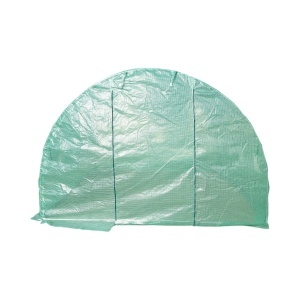 Solar de gradina 400x300x200cm, folie verde PE cu plasa 140g/mp UV, 1 usa, 8 ferestre, teava otel galvanizat 19mm THOR, THOR, 40TH444 - Img 3