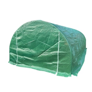 Solar de gradina 800x300x200cm cu sistem irigare, folie verde PE cu plasa 140g/mp UV, 16 ferestre, 2 usi, teava otel galvanizat 25mm THOR, THOR, 40TH321