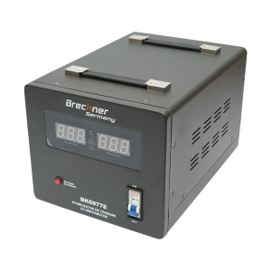 Stabilizator automat de tensiune 3000VA monofozic cu servomotor, Cod: BK69778, Brand: BRECKNER GERMANY - Img 4