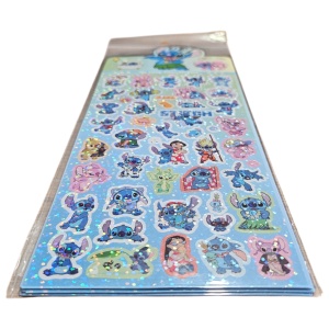 Sticker 3D Stitch – 21 cm, Decor Autocolant Colorat - Img 4