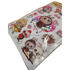 Sticker de Perete Labubu – Home Decor 59×36 cm – Model 5 - Img 2