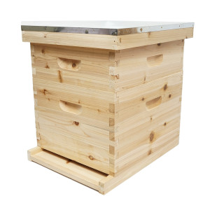 Stup pentru albine din lemn, Dadant, 500x430x310mm, Cod: DISKP91