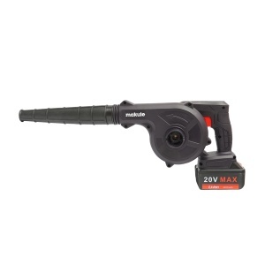 Suflanta aer si aspirator cu acumulator 20V/4000mAh si incarcator 220V/50-60Hz, debit aer 2.3m3/min, 20000rot/min Makute, MAKUTE, DISDU88