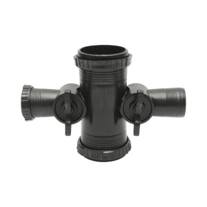 Supapa robinet distribuitor in cruce 65x45mm pentru sisteme de irigatii, DISVC78