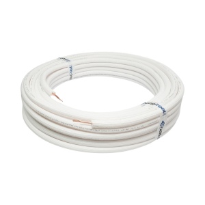 Teava cupru izolata 1/4 (6.35mm), grosime perete 0.70mm, izolatie 6mm pentru instalatii aer conditionat 50m/rola , Cod: DISTT90 - Img 1
