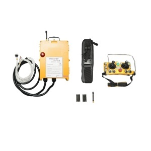 Telecomanda industriala wireless 24V-500V AC/DC cu joystick dublu si butoane IP65 Breckner Germany,