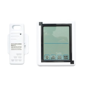 Termometru si higrometru digital de camera si exterior wireless, Cod: DISMT02 - Img 1