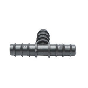 Teu, conector tub picurare, D16x16mm, pentru sisteme irigatii, Cod: DISLU77, Poelsan - Img 3
