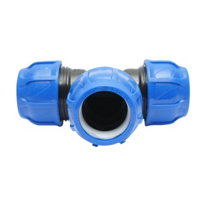 Teu egal compresiune D63x63x63mm PN16 PEHD, Cod: DISLU68, Brand: Poelsan - Img 2