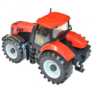 Tractor JCB, rosu, jucarie, Cod: DISCR24R - Img 6