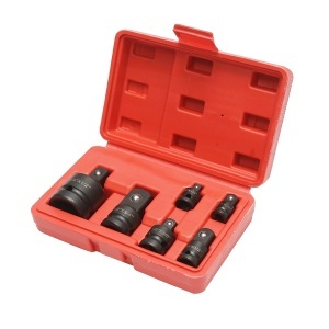 Trusa 6 adaptoare de impact antrenor clichet tubulare cu patrat 1/4, 3/8, 1/2, 3/4 inch, DISTS90 - Img 2
