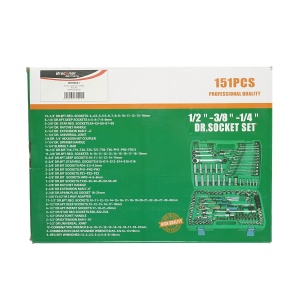 Trusa chei combinate, tubulare, fixe, torx, imbus antrenor cu clichet 151 piese, Cod: BK80641, Brand: BRECKNER GERMANY - Img 2