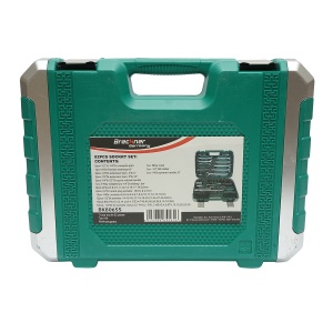 Trusa chei tubulare 4-32mm si chei fixe combinate 8-22mm, biti, hex, torx, antrenor cu clichet 82 piese , Cod: BK80655, Brand: BRECKNER GERMANY - Img 3