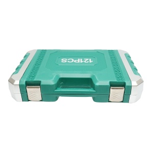 Trusa chei tubulare hexagonale, fixe, biti, imbus cu clichet 121 piese , Cod: BK80656, Brand: BRECKNER GERMANY - Img 4