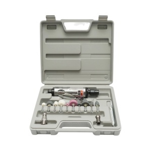 Trusa polizor drept pneumatic biax 25000rpm, presiune 6-8 bar 16 piese, DISRW53 - Img 2