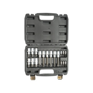 Trusa profesionala torx cu biti 18 piese, Cod: BK88727, Brand: BRECKNER GERMANY - Img 1