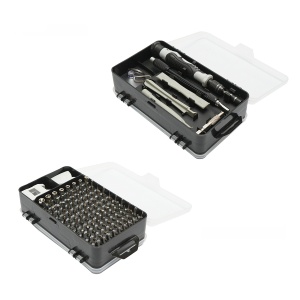Trusa surubelnite de precizie biti, torx, cruce, hexagonal pentru electronice 115 piese , Cod: BK79825, Marca: BRECKNER GERMANY