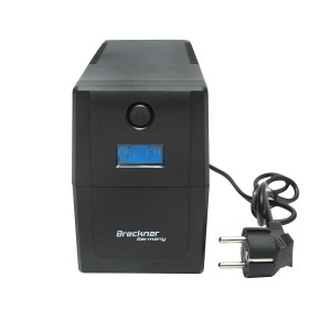 UPS 800VA/480W cu baterie 9Ah si 2 prize schuko, LCD, USB, AVR Breckner Germany, BK69764