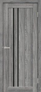 Usa interior, Silkpath Door Eugene Oak BG LEGO 05, lemn & mdf, 80x200cm, fag cenusiu, reversibila, KDoors