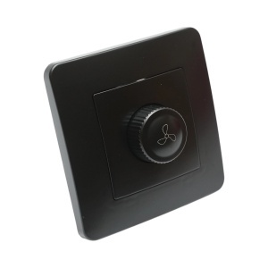 Variator de tensiune ventilator negru incastrat 500W, 220V, PC 80x80mm, DISRP75 - Img 4