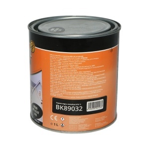 Vopsea email anticoroziva 3 in 1 negru metalizat 676 pe baza de solvent 1L, direct pe rugina, interior si exterior Breckner Germany, BK89032 - Img 3