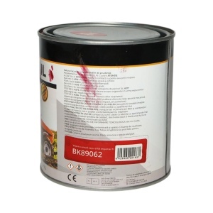 Vopsea email anticoroziva 3 in 1 rosu UTB imperial pe baza de solvent 1L, direct pe rugina, interior si exterior Breckner Germany, BK89062 - Img 3