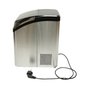 Aparat de facut cuburi de gheata inox 20 kg/24h, rezervor apa 2.5L, cos colectare 1.2kg, autocuratare, afisaj digital, BK00404 - Img 5