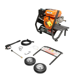 Aparat de spalat cu presiune 6.5CP 20 mpa cu furtun si pistol, Cod: BK40109, Echivalență: DISGF85, Breckner Germany - Img 3