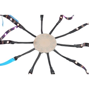 Banda LED 5050 14.4W/m RGB, 12-220V rola 5m, 60 LED/m IP20, Cod: BK79106, Brand: BRECKNER GERMANY - Img 4