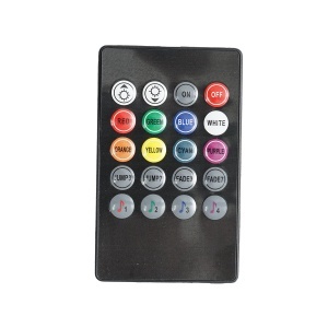 Banda LED lumini ambientale auto 12V, 9W cu telecomanda, control muzical 4x26.7cm RGB Breckner Germany, BK79087 - Img 3