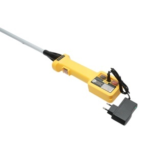 Baston electric animale profesional 1100V cu acumulator 8.4V, 2200mAh, lanterna LED, indicator baterie, tija 80cm, DISVJ90 - Img 5