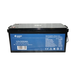 Baterie Li-ion LiFePO4 12.8V, 200Ah (deep cycle) cu BMS, Bluetooth si protectie temperatura IP54 Bourget, BOURGET, BK79225