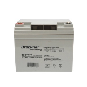 Baterie sistem solar cu gel 12V 35Ah 20HR 196x130x155mm FCD12-35 Breckner Germany, BRECKNER GERMANY, BK77070