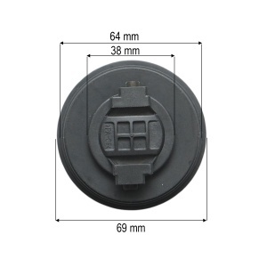 Buson umplere ulei motor Audi, Seat 38mm cod OEM 420103485B, DISVM98 - Img 3