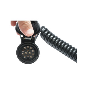 Cablu, adaptor remorca 2.2m cu fisa priza 13-13 pini mama-tata, Cod: BK69787, Echivalență: DISLN32, Breckner Germany - Img 3