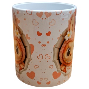 Cană Labubu 330 ml din ceramică – design adorabil, colecție originală - Img 2