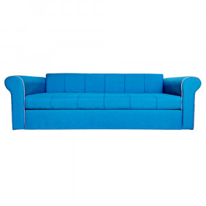 Canapea Extensibila Nixos, 240x80x85cm, 3 locuri, Luna 16 Turkis, Glasspandoor - Img 1