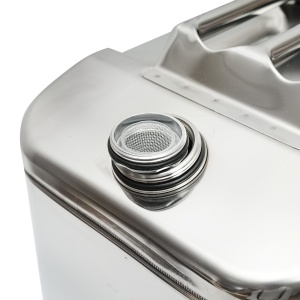 Canistra otel inoxidabil 30L cu furtun flexibil si dop insurubabil, Cod: DISMH56 - Img 5
