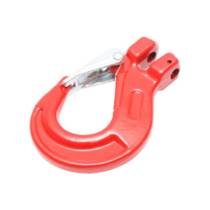 Carlig cu bolt si siguranta pentru lant zala fi 8mm, sarcina maxima suportata 2T, Cod: BK92747, Brand: BRECKNER GERMANY - Img 2