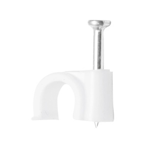 Clema cui 6mm pentru fixare cablu, 100 buc, DISCK50